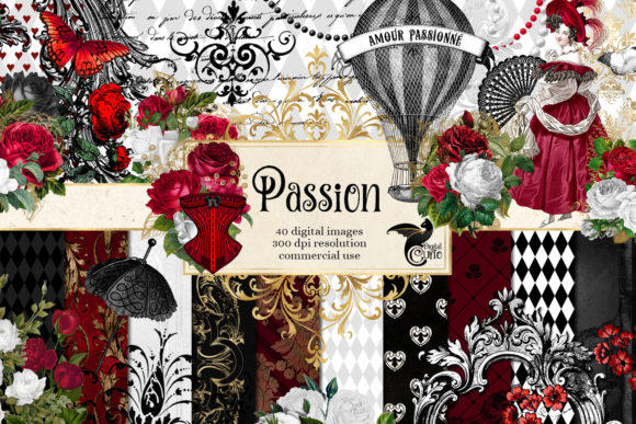 Download Passion Digital Scrapbook Kit - Premium Resources