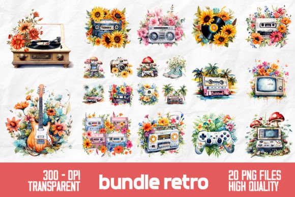 Download Old School Retro Bundle Design - Old school Collection